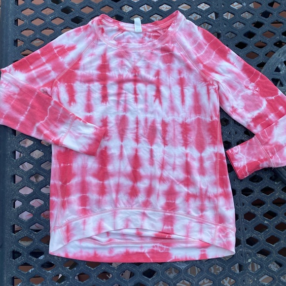 Women’s tie dye long sleeve tunic sweatshirt small - Picture 3 of 5